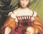 Venus and Amor - 小汉斯·荷尔拜因